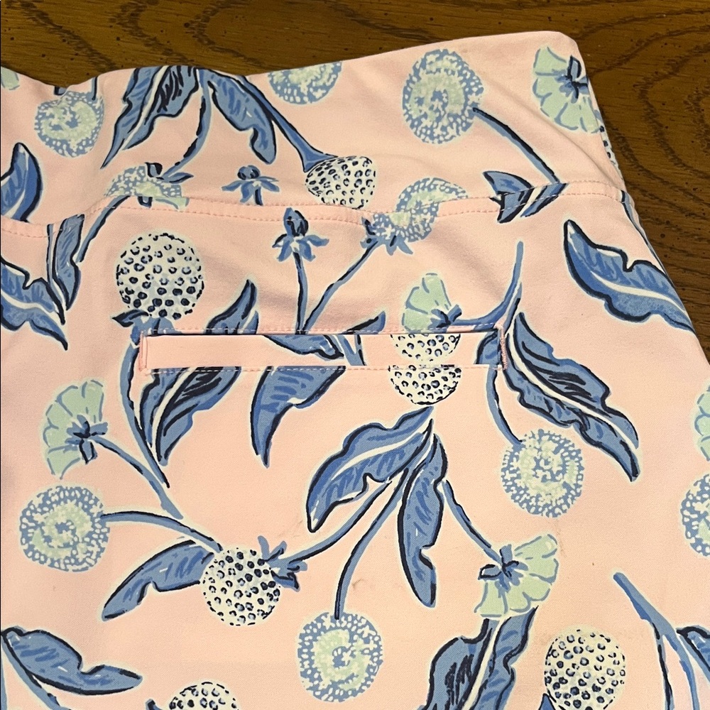 Lilly Pulitzer Luxletic‎ Monica Golf Skort Pink Tropics, size 4 - Picture 7 of 12